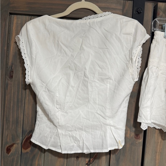 REFORMATION NWT Valetta White Set - Picture 9 of 16